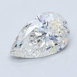 2 Carat Natural Diamond - PEAR - 2.01 - H - SI1 - Diamonds By Rothschild
