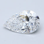 2 Carat Natural Diamond - PEAR - 2.02 - D - SI1 - Diamonds By Rothschild