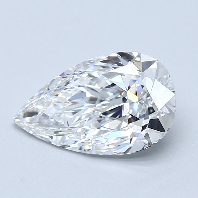 2 Carat Natural Diamond - PEAR - 2.05 - E - SI1 - Diamonds By Rothschild