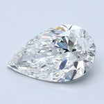 2 Carat Natural Diamond - PEAR - 2.07 - F - SI2 - Diamonds By Rothschild