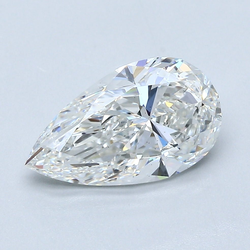 2 Carat Natural Diamond - PEAR 2.0ct - Diamonds By Rothschild