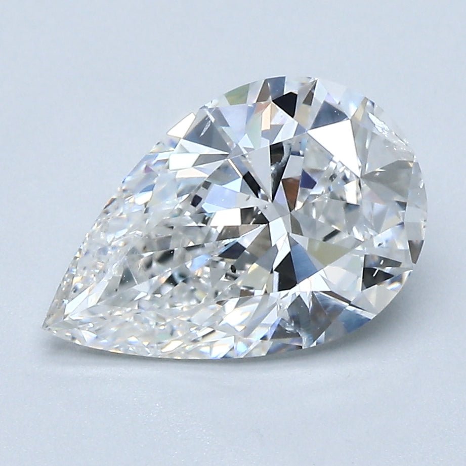 2 Carat Natural Diamond - PEAR - Diamonds By Rothschild