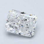 2 Carat Natural Diamond - RADIANT - 2.01 - D - VS1 - Diamonds By Rothschild