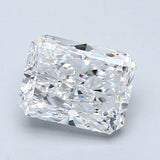 2 Carat Natural Diamond - RADIANT - 2.01 - D - VS1 - Diamonds By Rothschild