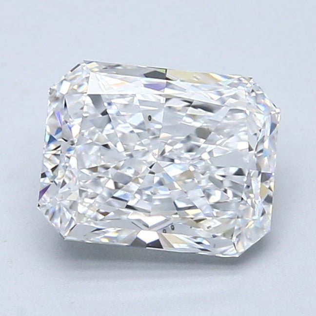 2 Carat Natural Diamond - RADIANT - 2.01 - D - VS2 - Diamonds By Rothschild
