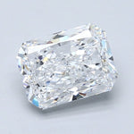 2 Carat Natural Diamond - RADIANT - 2.01 - D - VS2 - Diamonds By Rothschild