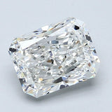 2 Carat Natural Diamond - RADIANT - 2.01 - F - VS2 - Diamonds By Rothschild
