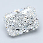 2 Carat Natural Diamond - RADIANT 2.03ct - Diamonds By Rothschild
