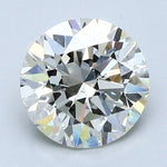 2 Carat Round Cut Natural Diamond - K VS2 - 1.81ct - EX Cut Grade