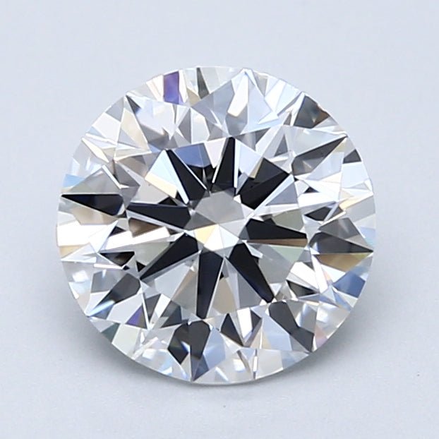 2 Carat Natural Diamond - Round - 1.8 - D - VS2 - Diamonds By Rothschild