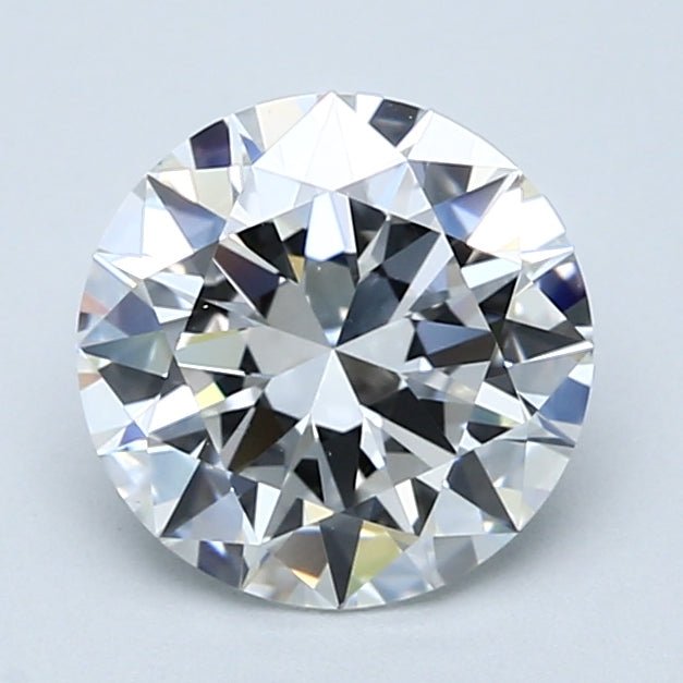 2 Carat Natural Diamond - Round - 1.9 - E - VS2 - Diamonds By Rothschild