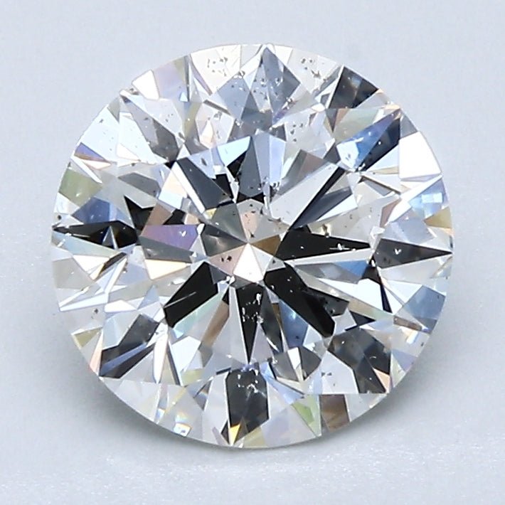 2 Carat Natural Diamond - Round - 1.9 - G - SI2 - Diamonds By Rothschild