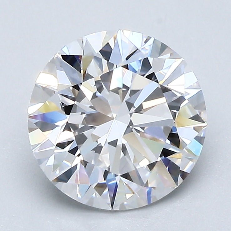 2 Carat Natural Diamond - Round - 2 - D - VS1 - Diamonds By Rothschild