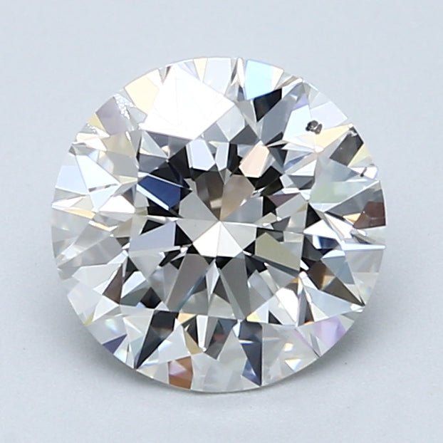 2 Carat Natural Diamond - Round - 2 - F - SI1 - Diamonds By Rothschild