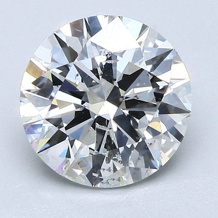 2 Carat Natural Diamond - Round - 2 - G - SI2 - Diamonds By Rothschild