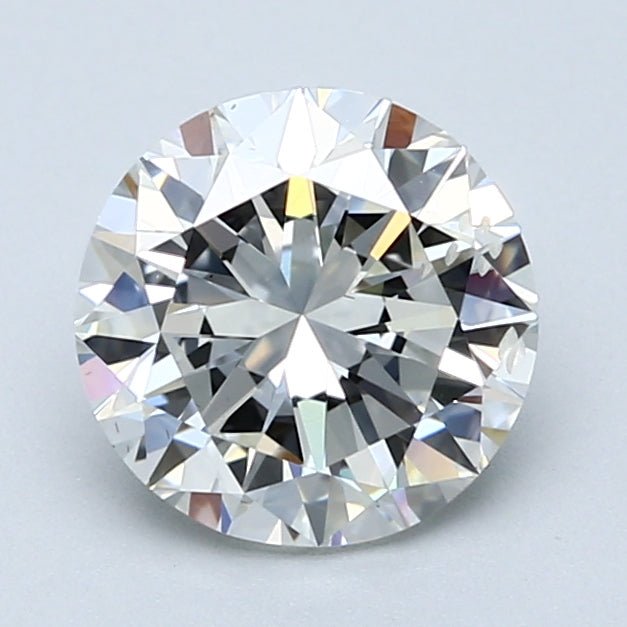 2 Carat Natural Diamond - Round - 2 - G - SI2 - Diamonds By Rothschild