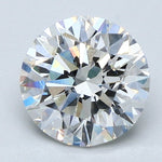 2 Carat Natural Diamond - Round - 2 - H - SI1 - Diamonds By Rothschild
