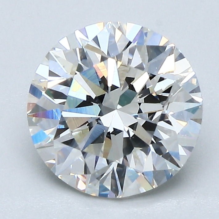 2 Carat Natural Diamond - Round - 2 - H - SI1 - Diamonds By Rothschild
