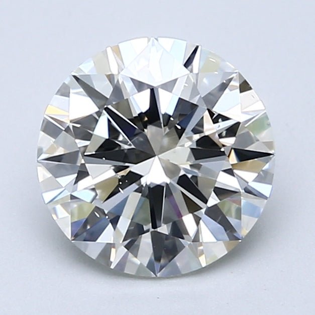 2 Carat Natural Diamond - Round - 2 - I - SI1 - Diamonds By Rothschild