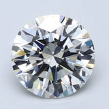 2 Carat Natural Diamond - Round - 2.01 - E - VS1 - Diamonds By Rothschild