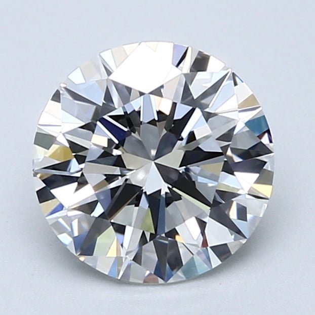 2 Carat Natural Diamond - Round - 2.01 - E - VS1 - Diamonds By Rothschild