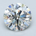 2 Carat Natural Diamond - Round - 2.01 - F - VS2 - Diamonds By Rothschild