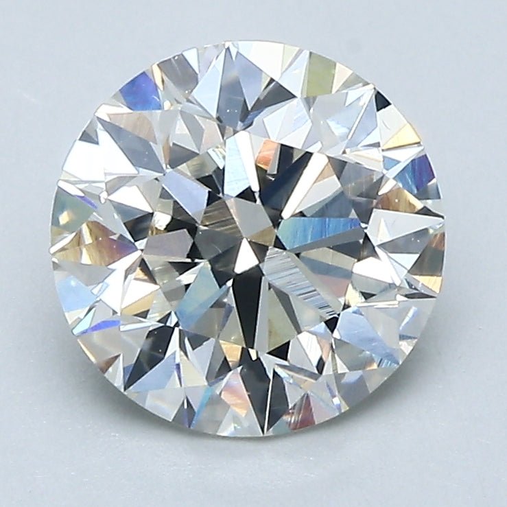 2 Carat Natural Diamond - Round - 2.01 - F - VS2 - Diamonds By Rothschild