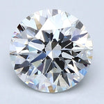 2 Carat Natural Diamond - Round - 2.01 - F - VVS1 - Diamonds By Rothschild