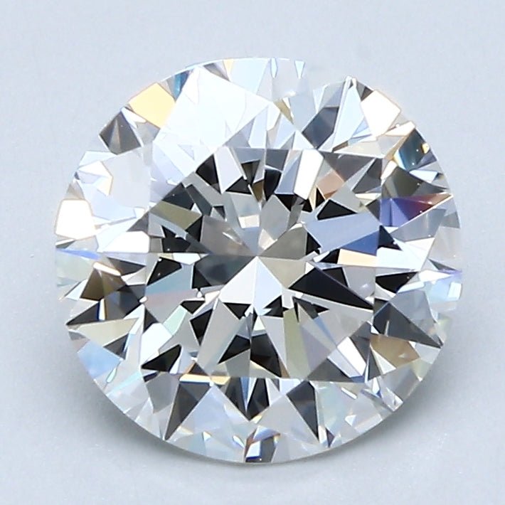 2 Carat Natural Diamond - Round - 2.01 - G - VVS1 - Diamonds By Rothschild