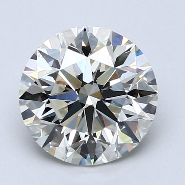 2 Carat Natural Diamond - Round - 2.01 - J - VS1 - Diamonds By Rothschild