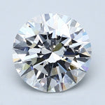 2 Carat Natural Diamond - Round - 2.02 - D - SI1 - Diamonds By Rothschild