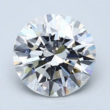 2 Carat Natural Diamond - Round - 2.02 - D - SI1 - Diamonds By Rothschild