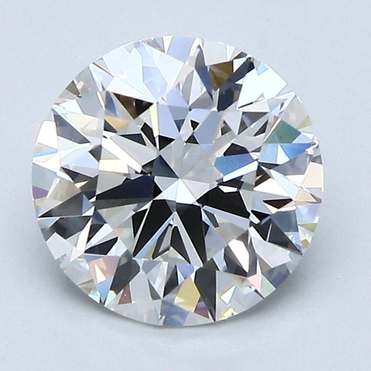2 Carat Natural Diamond - Round - 2.02 - G - VVS2 - Diamonds By Rothschild