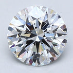 2 Carat Natural Diamond - Round - 2.06 - E - SI1 - Diamonds By Rothschild