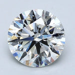 2 Carat Natural Diamond - Round - 2.06 - G - VS2 - Diamonds By Rothschild
