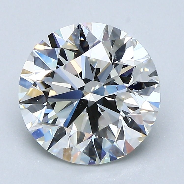 2 Carat Natural Diamond - Round - 2.06 - G - VS2 - Diamonds By Rothschild