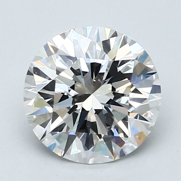 2 Carat Natural Diamond - Round - 2.07 - E - VS2 - Diamonds By Rothschild