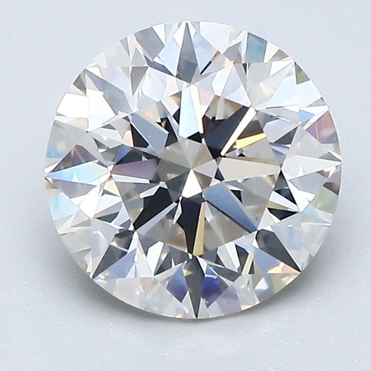 2 Carat Natural Diamond - Round - 2.08 - G - VVS2 - Diamonds By Rothschild