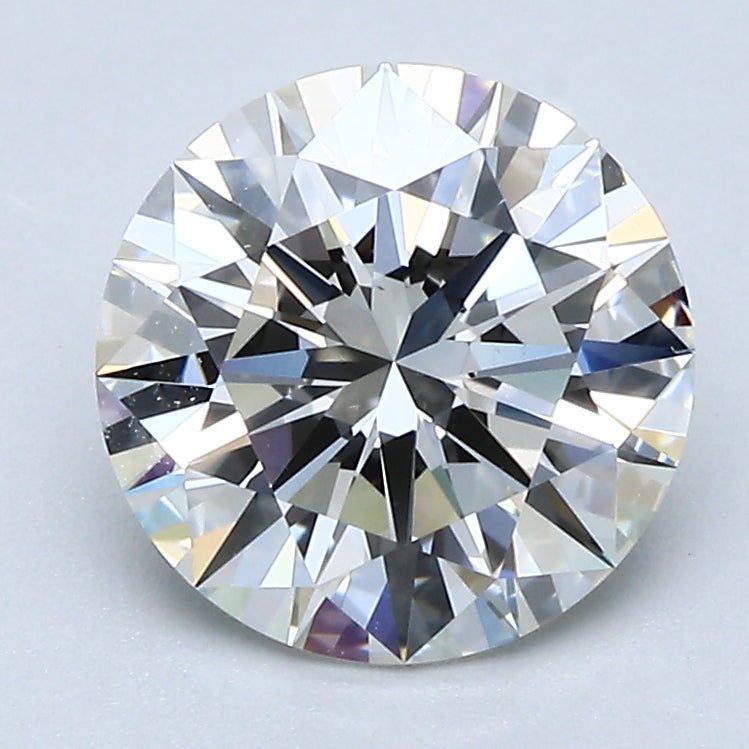2 Carat Natural Diamond - Round - 2.12 - I - VS1 - Diamonds By Rothschild