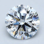 2 Carat Natural Diamond - Round - 2.2 - D - VS2 - Diamonds By Rothschild