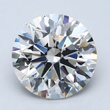 2 Carat Natural Diamond - Round - 2.2 - F - VS1 - Diamonds By Rothschild