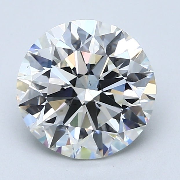 2 Carat Natural Diamond - Round - 2.2 - H - VS2 - Diamonds By Rothschild