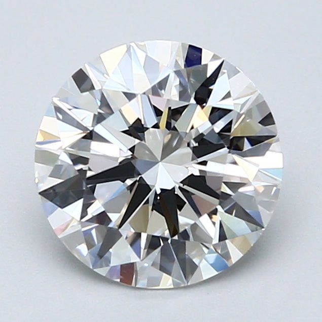 2 Carat Natural Diamond - Round - 2.23 - E - VVS1 - Diamonds By Rothschild