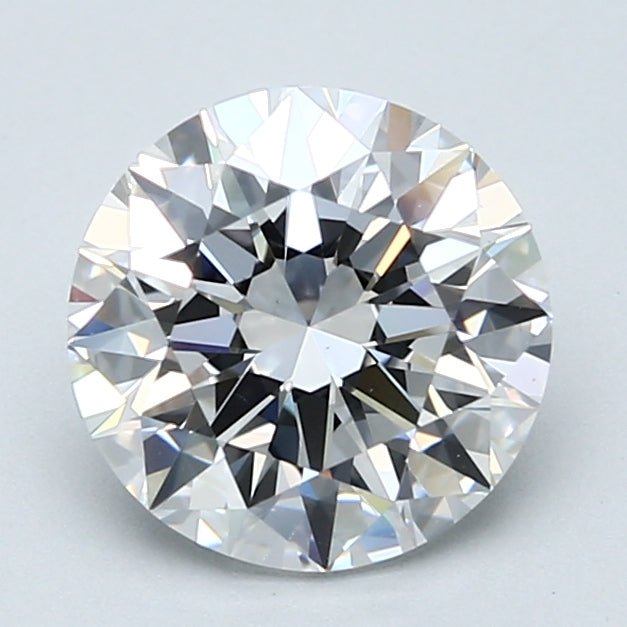 2 Carat Natural Diamond - Round - 2.25 - D - VS1 - Diamonds By Rothschild