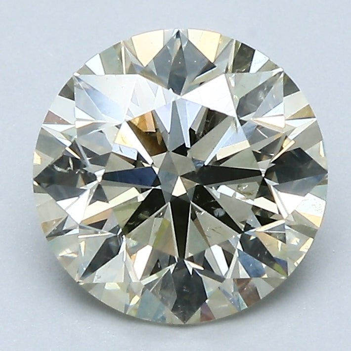 2 Carat Natural Diamond - Round - 2.26 - N - SI2 - Diamonds By Rothschild