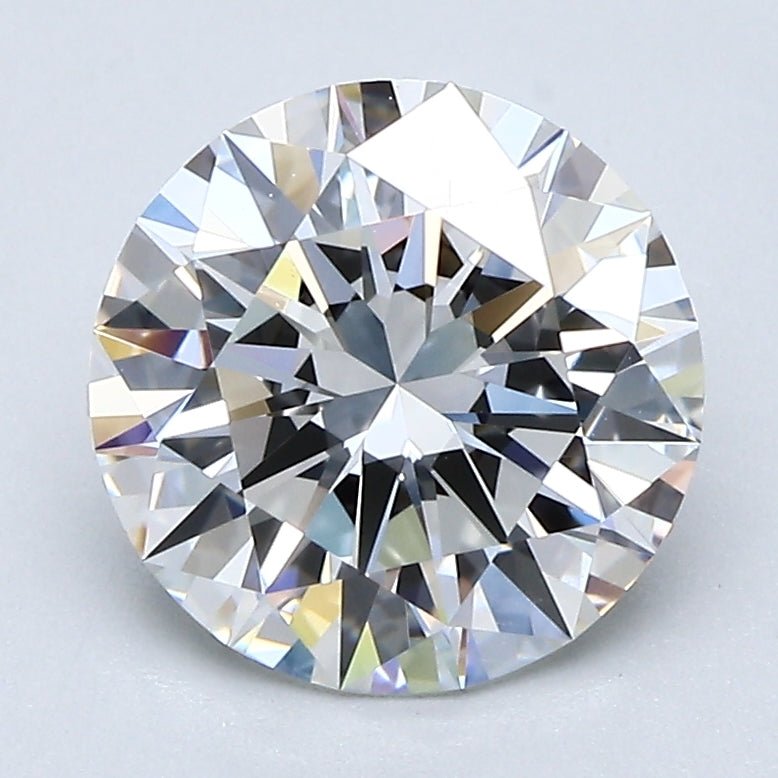 2 Carat Natural Diamond - Round - 2.3 - F - VVS1 - Diamonds By Rothschild
