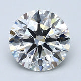 2 Carat Natural Diamond - Round - 2.35 - G - VVS2 - Diamonds By Rothschild