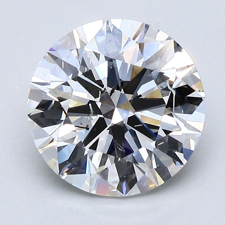 2 Carat Natural Diamond - Round - 2.39 - G - SI2 - Diamonds By Rothschild