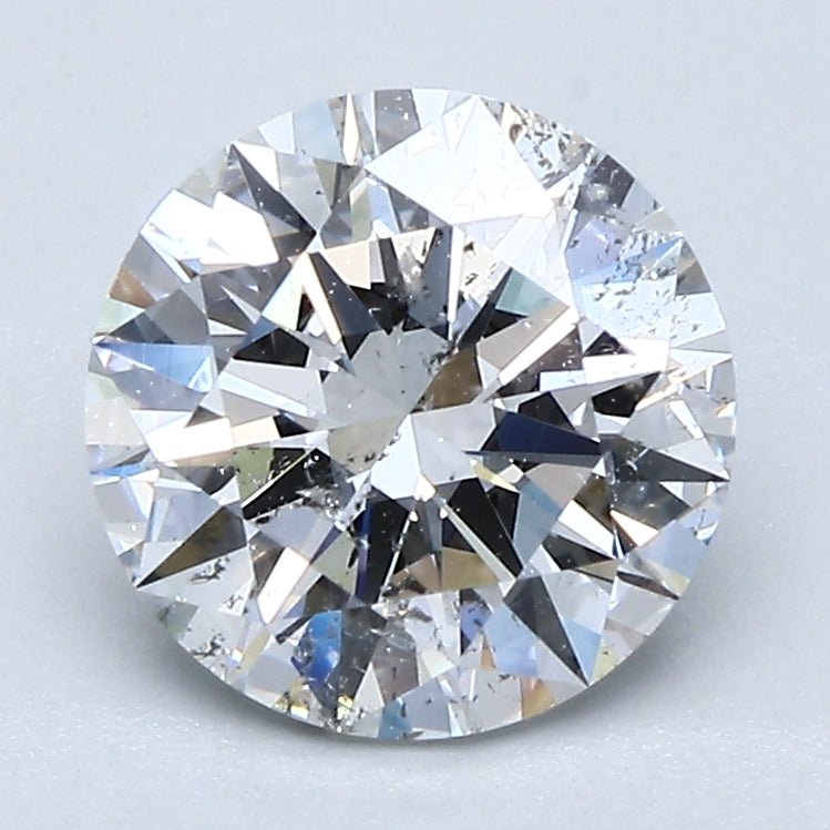 2 Carat Natural Diamond - Round - Diamonds By Rothschild