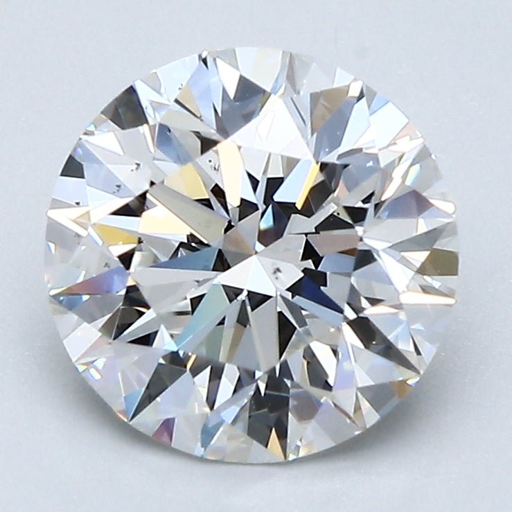 2 Carat Natural Diamond - Round - Diamonds By Rothschild